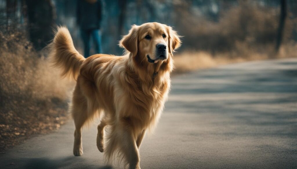 Dog with Vestibular Disease