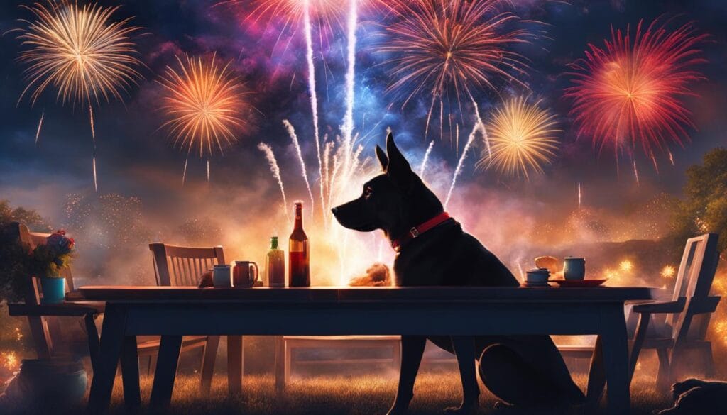 fireworks and thunderstorm phobias in dogs