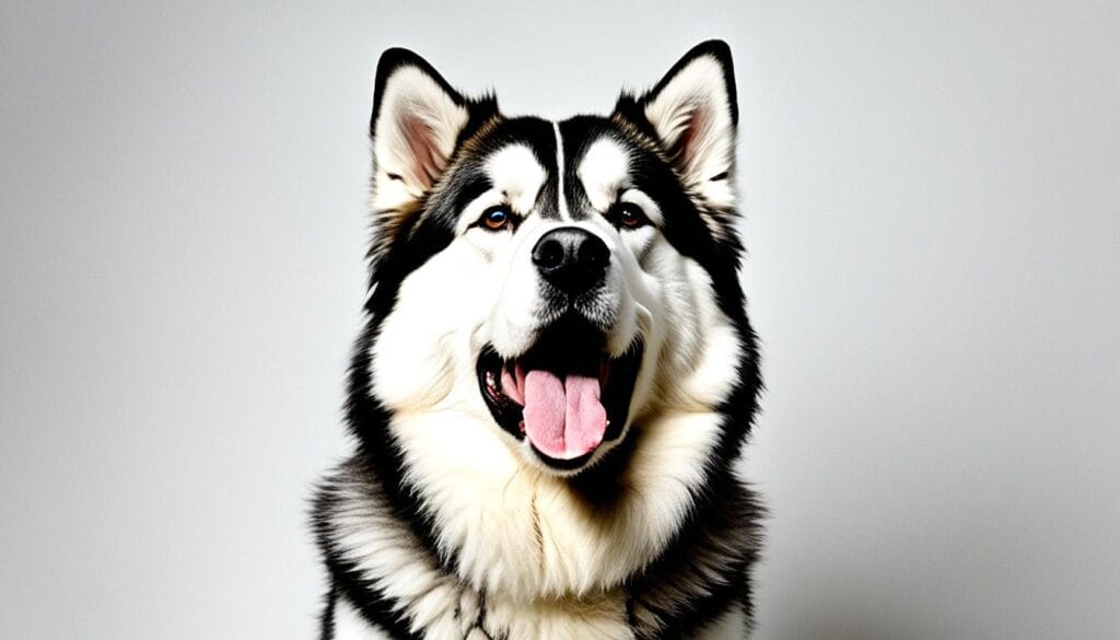 Alaskan Malamute shedding