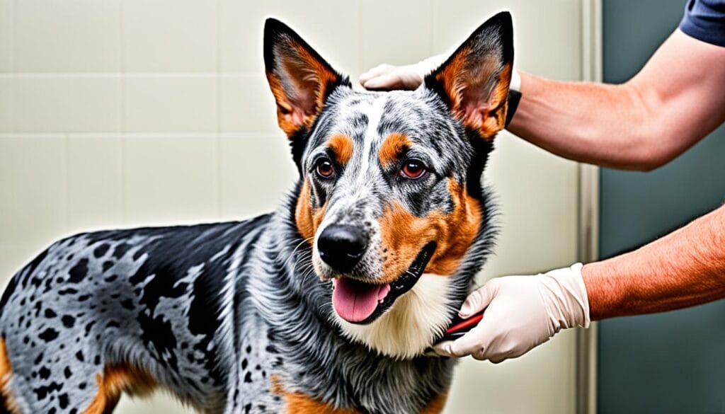 Australian Cattle Dog grooming