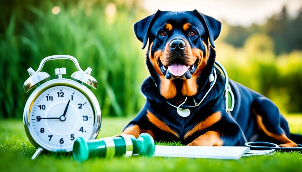 Factors affecting Rottweiler lifespan