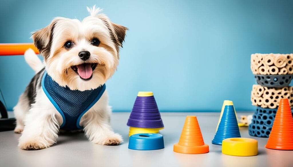 Morkie training with positive reinforcement