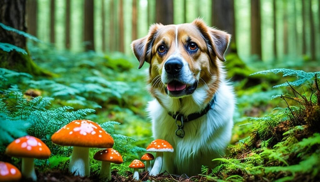 Mushroom hazards for dogs