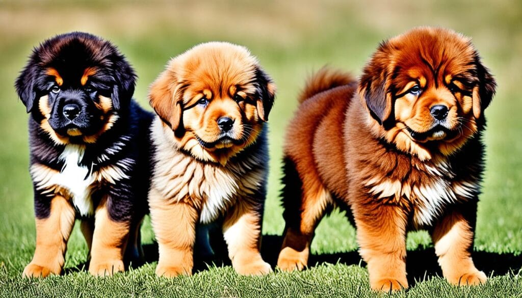 Tibetan Mastiff growth chart