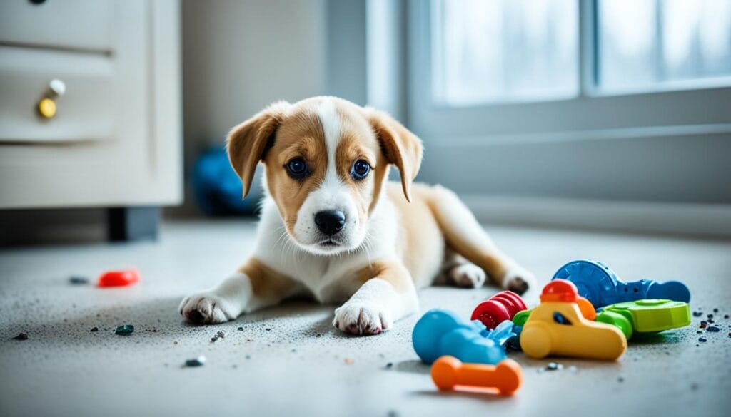 boredom and stress in puppies