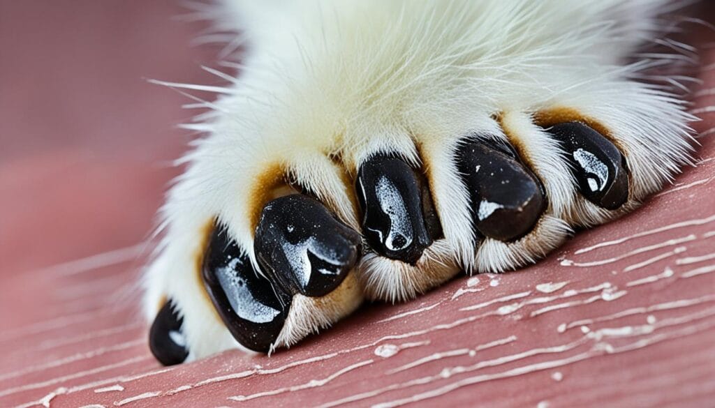 canine nail injuries