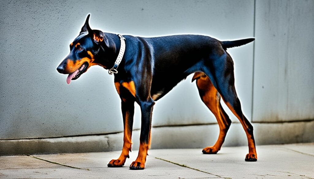 doberman signs of aging