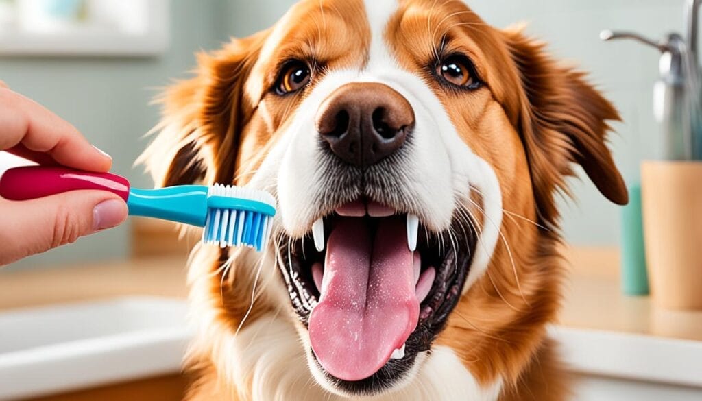 dog teeth brushing techniques