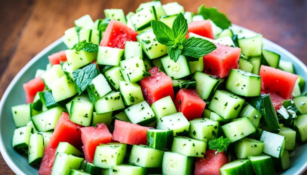 how to prepare cucumbers for dogs