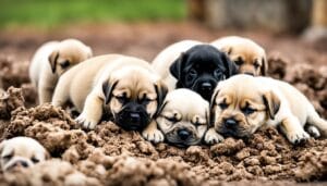 why do puppies eat their poop,