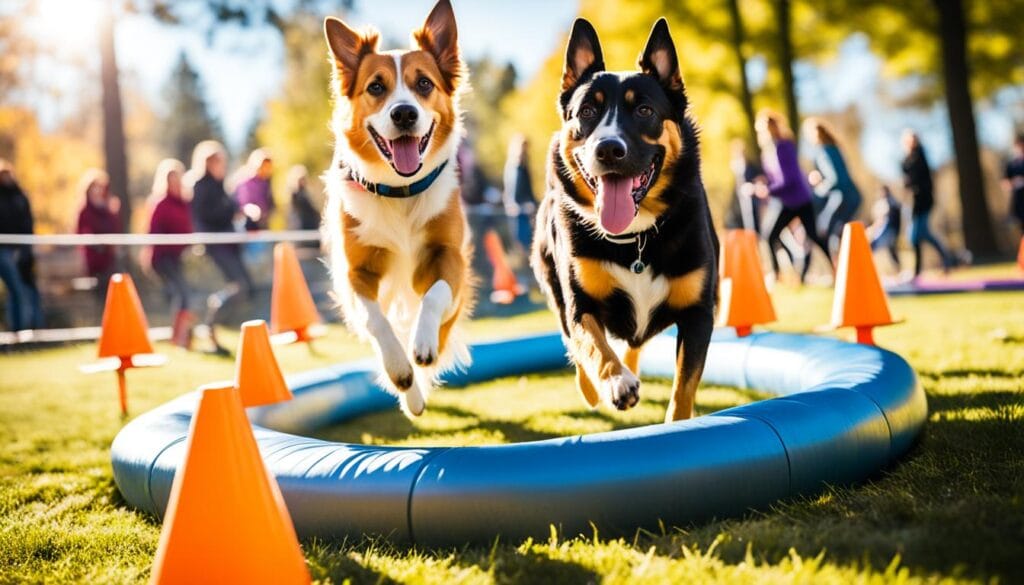 Canine workouts for active dogs