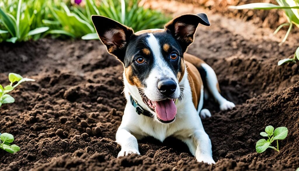dirt eating in dogs