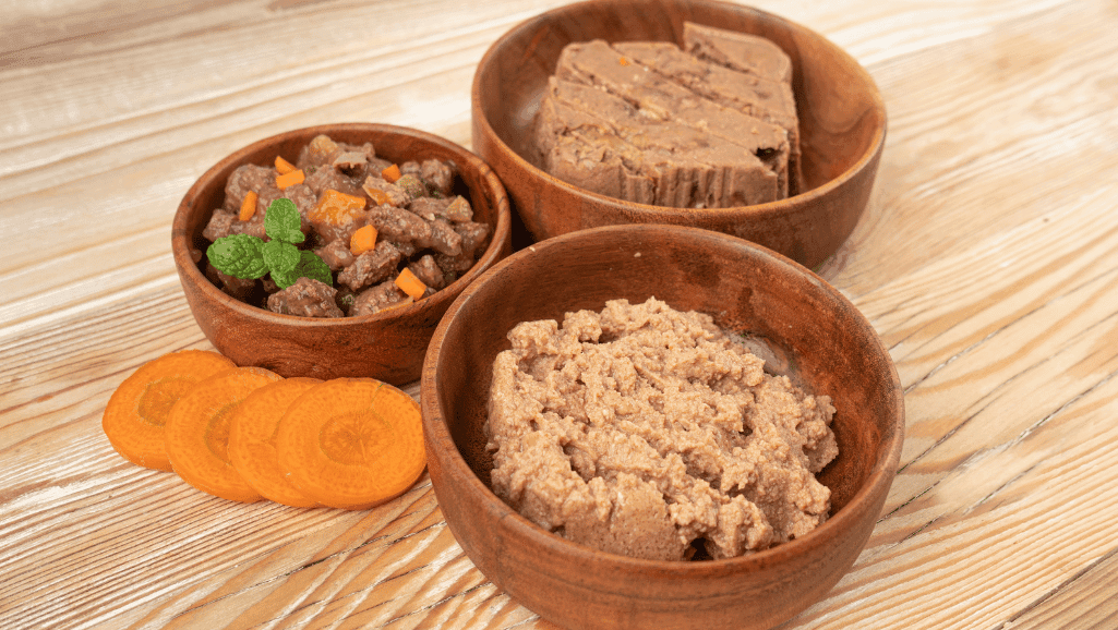 Balanced homemade dog food