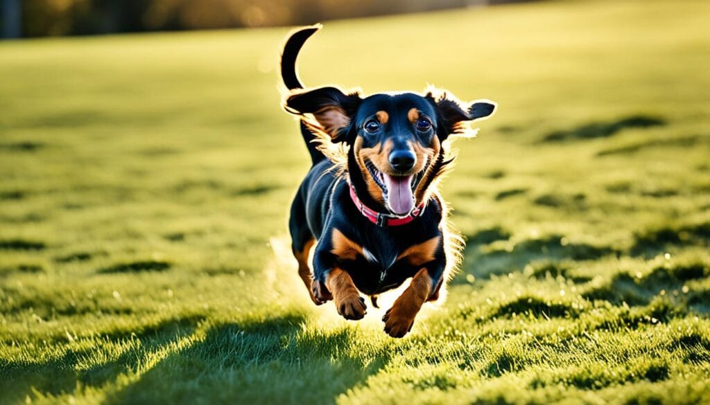 Dachshund exercise