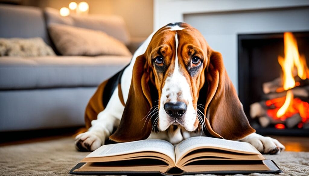 Loyal Basset Hound companion