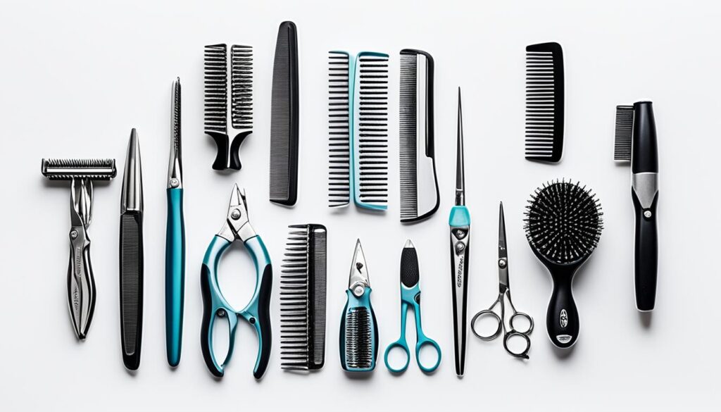 Maltese grooming supplies