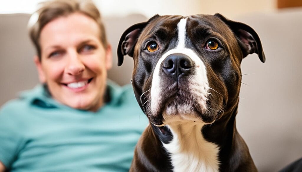 Staffordshire Bull Terrier mix