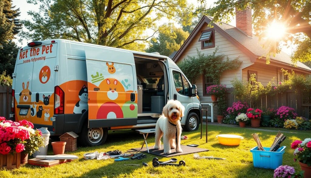 Mobile Grooming Session