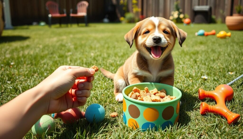 positive reinforcement puppy training