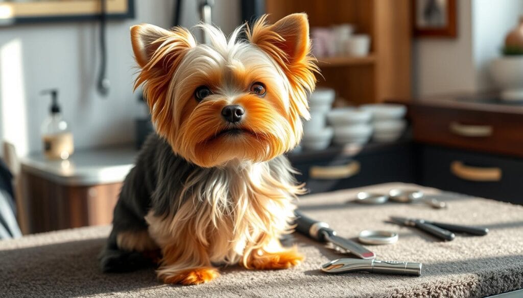 yorkie coat styling