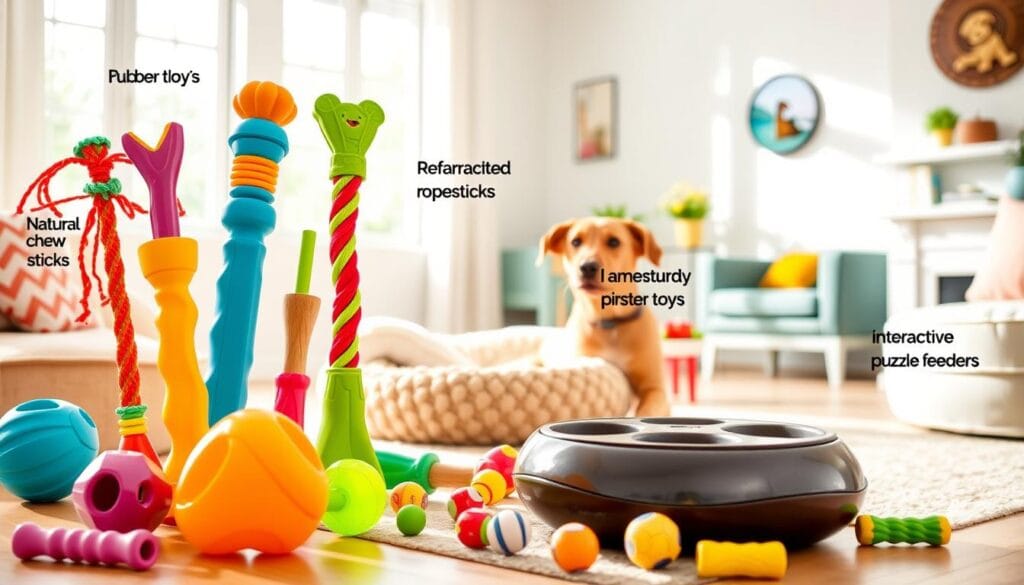 Creative chewing alternatives for dogs