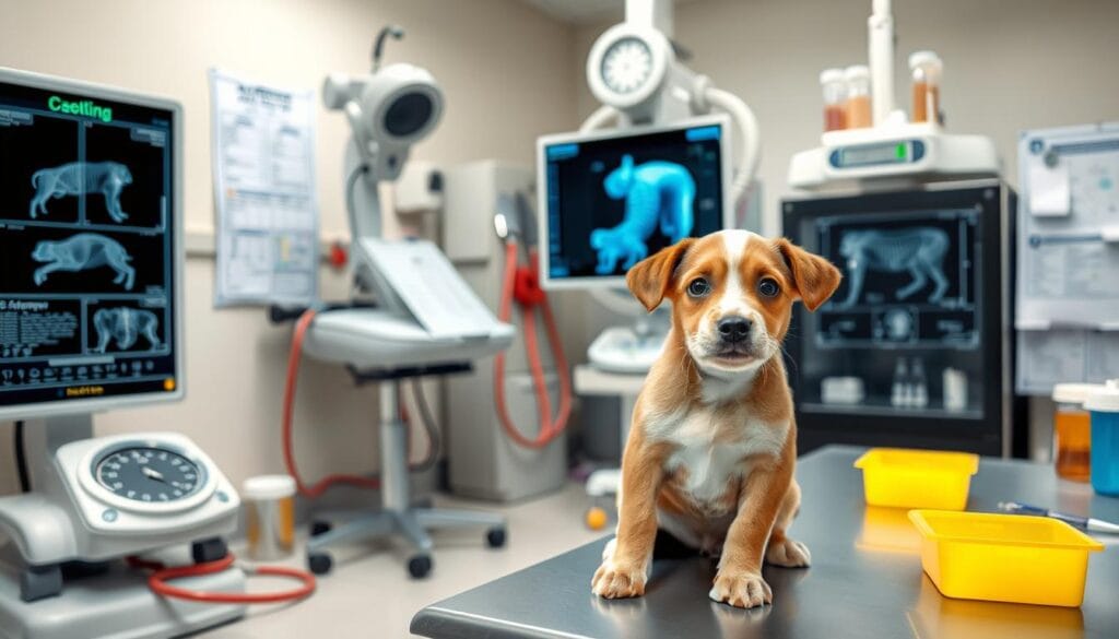 Diagnostic tests for puppies