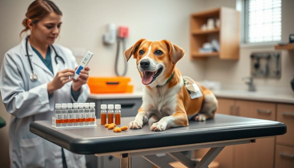 dog allergy test preparation