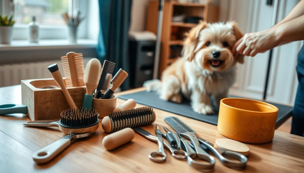 dog brushing techniques