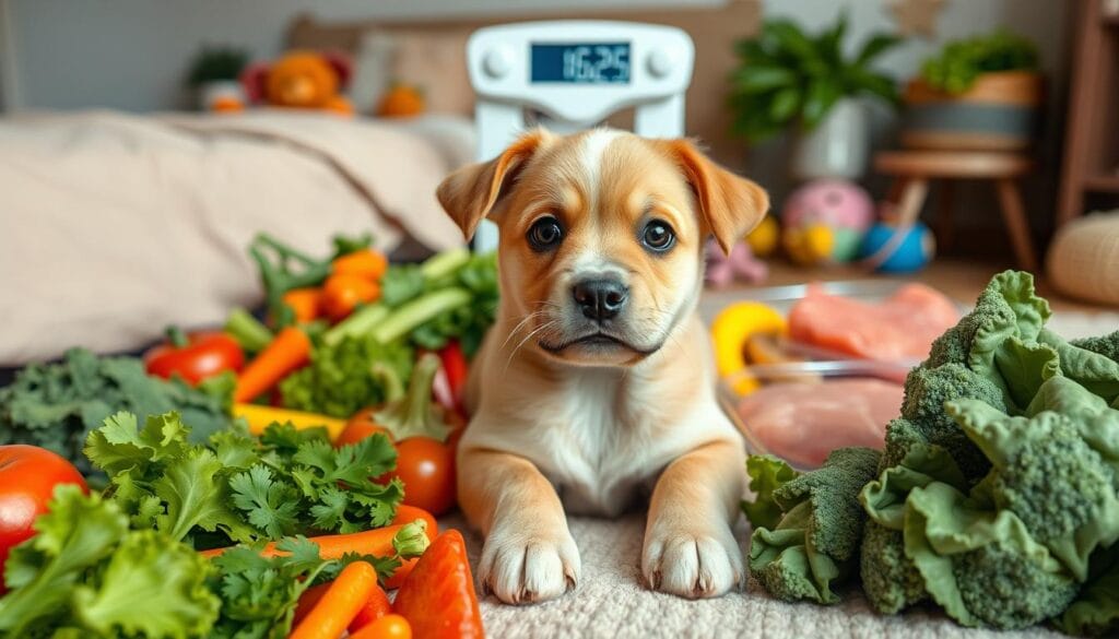 managing puppy weight loss
