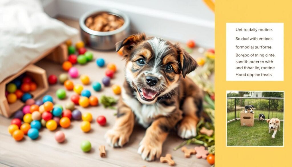 puppy daily routine